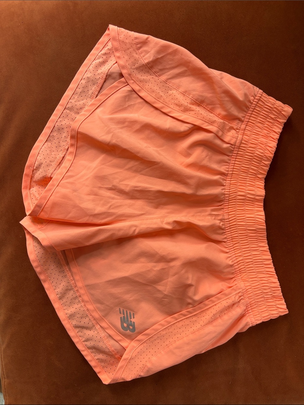 New Balance Women's Peach Athletic Running Shorts